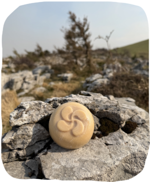 Savon fermier au lait de brebis au miel